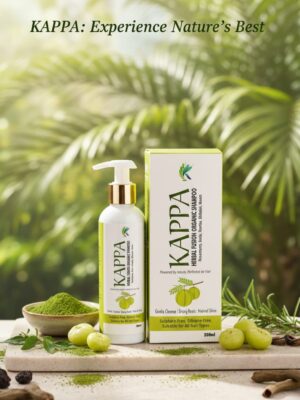 Kappa Herbal Fusion Organic Shampoo ( Amla, Reetha, Shikakai, Neem, Rosemarry)