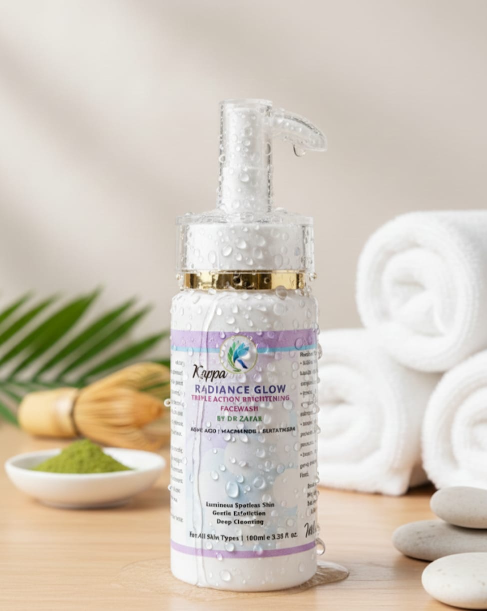 Kappa Radiance Glow Triple Action Brightening Facewash ( KOJIC ACID | NIACINAMIDE | GLUTATHIONE) - Image 2