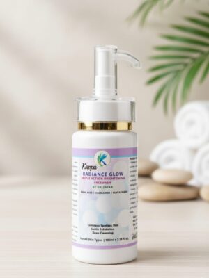 Kappa Radiance Glow Triple Action Brightening Facewash ( KOJIC ACID | NIACINAMIDE | GLUTATHIONE)